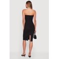thumbnail image 3 of Women's Shelf Bra Tube Midi Dress, 3 of 3
