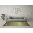 thumbnail image 3 of Ahgly Company Indoor Rectangle Abstract Turquoise Blue Modern Area Rugs, 8' x 10', 3 of 4