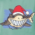 thumbnail image 3 of CafePress - Christmas Shark T Shirt - Womens Comfort Colors® Shirt, 3 of 4
