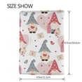 thumbnail image 3 of Pofeuu Gnome With Love Letter Print Travel Document Organizer Passport Holder Men Women for Family (6.5 in x 4.5 in),Wallet Holder Credit Card Clutch Bag Case, 3 of 5