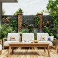 thumbnail image 3 of MAYEERTY 72" x 47" Outdoor Privacy Screen, Metal Decorative Screen, 3 of 6