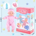 thumbnail image 4 of Baby Doll, Toy Choi's 12 inch Twin Baby Doll Set, Soft Body with Rompers and Hat Pacifier, for 2-6 Boys Girls Toddlers Kids, 4 of 9