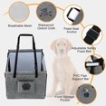 thumbnail image 4 of Car Pet Seat Stable Carriers Dog Accessories Safe Portable Puppy Travel Baskets Mesh Protector Waterproof Outdoor Pet Supplies ShopWise Round, 4 of 9