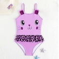 thumbnail image 6 of CAIXIA Girls Tankini Swimsuits Size 14-16 Trendy Polka Dot Stretchy Upf 50+ Uv Sun Protection Girls Cutout One-Piece Bathing Suit for Cute Swimwear, 6 of 9