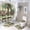 style-602, variant on 4 Piece Shower Curtain Sets Bathroom Sets with Curtain Rug Toilet Cover And U Shaped Mat Funny Donkey Waterproof Shower Curtain Funny Donkey Gifts for Bathroom Decor Set