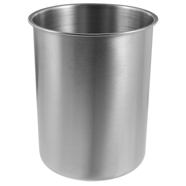 FOMIYES Cubeta De Hielo De Acero Inoxidable Para Bar Y Fiesta Con Resistente Y Multifuncional Plata