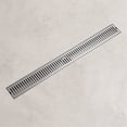 thumbnail image 2 of VIGO Elan 24 in. Linear Shower Drain in Brushed Nickel, 2 of 10