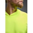 thumbnail image 5 of Expert Brand Men's DriMax Lightweight Hoodie, Safety Yellow, Medium, 5 of 5
