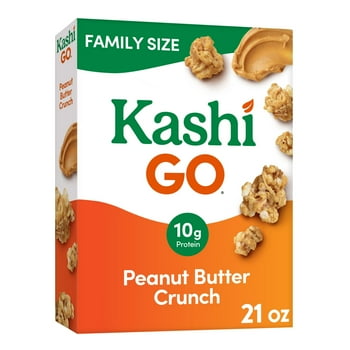 Kashi GO Peanut Butter Crunch Breakfast Cereal, 21 oz
