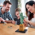 thumbnail image 6 of TzFioy Statue of Liberty Micro Brick Building Set (2810 Pieces) – Landmark Model Educational Toy Gift for Kids and Adults, 6 of 7