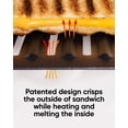 thumbnail image 5 of Toastie Press (works With All Toasters) Conveniently Toast Delicious Grilled Cheeses  Quesadillas And Paninis In Your Toaster, 5 of 7