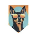 thumbnail image 6 of Dog Sunglasses Circle Garden Flag 18" x 12.5" Double Sided Yard Lawn Outdoor Decor Small Yard Flags, 6 of 6