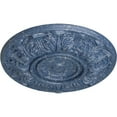 thumbnail image 3 of Ekena Millwork 13"OD x 1 3/8"P Whitman Ceiling Medallion (For Canopies up to 3 3/4"), Hand-Painted Americana Crackle, 3 of 5