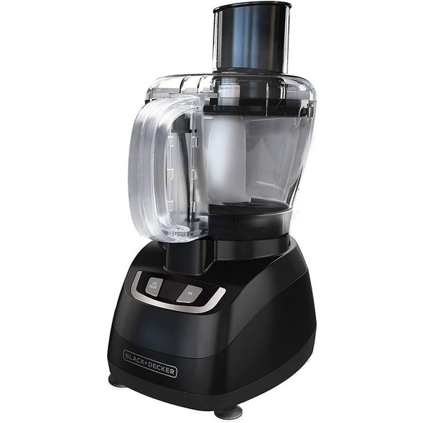 black+decker 8cup food processor, black, fp1600b