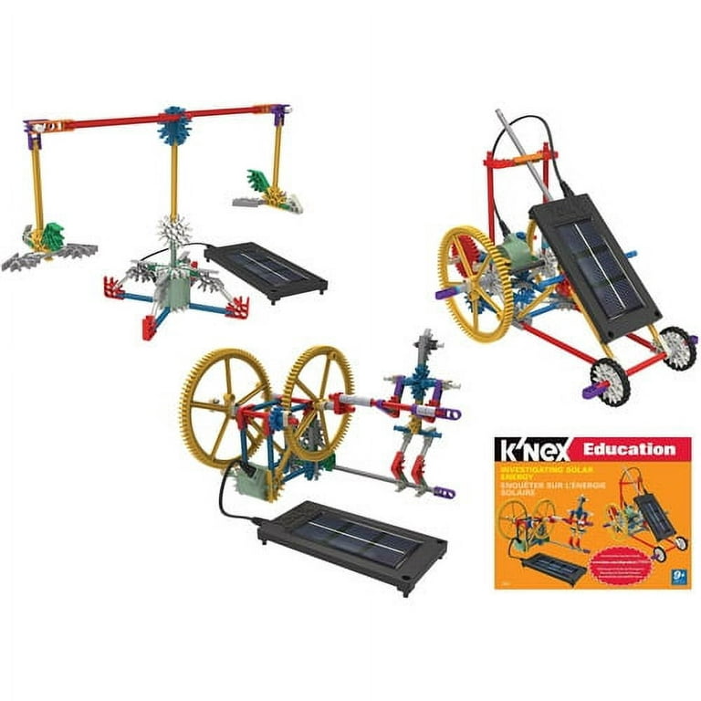 K'NEX Education - Investigating Solar Energy - 128 Pieces - Ages 9  Engineering Educational Toy 
