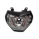 thumbnail image 1 of Apto para MT09 FZ09 MT-09 2014-2016 Lámpara de faro delantero o cubierta de carcasa de luz de lámpara de faro delantero como se muestra, como se muestra, 1 of 5