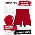 thumbnail image 2 of Southpole Boys Basketball Shorts - 3 Pack Mesh Athletic Basketball Gym Shorts for Boys, 2 of 7