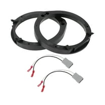 Unique Bargains Speaker Spacer Ring Tweeter Speaker Spacer Adator for Honda Civic 06-11 2 Set