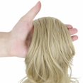 thumbnail image 4 of AynnQueen Ponytail Extension Claw Clip in Pony Tails Hair Extensions Synthetic Wavy Straight Secret Ponytail Hairpiece 18/21 Inch, 4 of 6