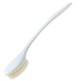 thumbnail image 1 of Advancent Cepillos para el cuerpo del baño Cepillos de cerdas de nailon para baño de mango largo Masajeador exfoliante Herramienta de Suministros de limpieza para el hogar blanco, 1 of 6