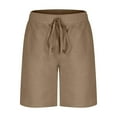 thumbnail image 6 of Awdenio Cargo Shorts for Men Casual With Pocket Elastic Waist Stretch Summer Beach Wear, 6 of 8