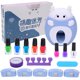 thumbnail image 3 of Juego De Arte De Uñas Para Niños, Juguete De Arte De Uñas Delicado Para Niños, Seguro Ecológico Para Niños, Mujeres, Niños Y Niñas ANGGREK azul, 3 of 8