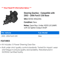 thumbnail image 2 of Steering Gearbox - Compatible with 2003 - 2006 Ford E-250 Base 2004 2005, 2 of 2