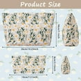 thumbnail image 2 of Soda Candy 2 PCS Makeup Bag Large Cosmetic Bag with Small Makeup Pouch, Daisy Embroidery Craft Travel Toiletry Bag for Women, 2 of 6