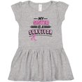 thumbnail image 3 of Inktastic My Sister is a Survivor Breast Cancer Awareness Girls Toddler Dress, 3 of 5