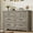 Retro Gray, variant on 47 in Wide Dresser for Bedroom with 6 Drawers, Drawer Dresser with Storage Freestanding, Wooden Closet Storage Chest for Living Room, Bedroom, Entryway, Gray