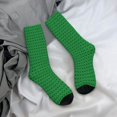 thumbnail image 5 of Yiaed Green St. Patrick’s day Print Great elasticity Crew Socks Sports socks for Men and Women, 5 of 6