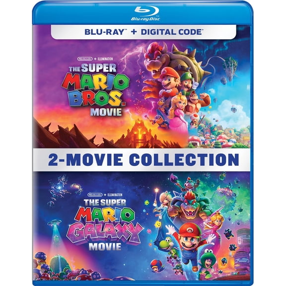 The Super Mario 2-Movie Collection (Blu-ray   Digital Copy), Family, Universal