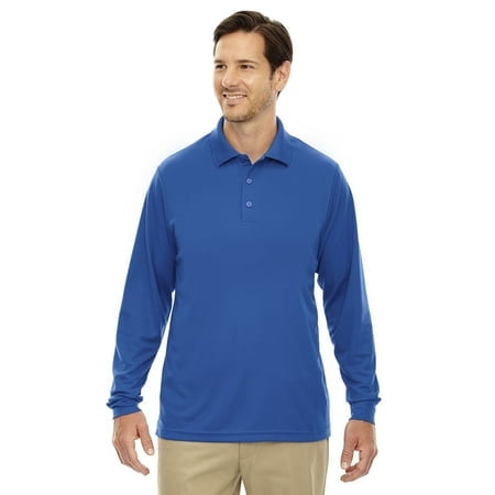 Ash City - Core 365 Polo Piqué à Manches Longues Performance pour Hommes