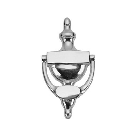 BRASS Accents A07-K6550-619 Traditional Door Knocker 6 in. Satin Nickel