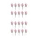 thumbnail image 1 of 10 piezas de plantas artificiales Ounissouiy aptas para mascotas seguras no tóxicas apariencia realista Rosa Rosa 2Conjunto, 1 of 6