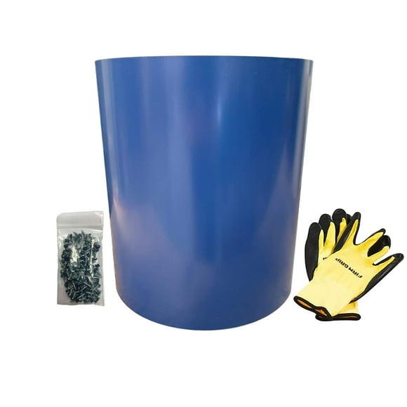 EAGLE 1: Heavy Duty 22 Gauge Aluminum Flashing Rolls - 15 Inches Wide General Use, Roofing Flashing, DIY or Contractors (Multiple Sizes in Listing) (20 FT, Regal Blue)
