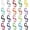 Mix Colors 20P, variant on 10/20/30 PCS S Double Sided Mini Carabiner Clip Small Dual Wire Gate Carabiners Keychain Clasp Snap Hooks Tiny Key Clips EDC Accessories for Outdoor Camping Fishing Hiking