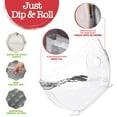 thumbnail image 3 of Rice Paper Water Bowl - Spring Roll Water Bowl, Rice Paper Holder for Rice Paper Wrappers for Spring Rolls, Summer Rolls. Spring Roll Maker, Banh trang holder (1 Pack)- Rice Paper Not Included, 3 of 6
