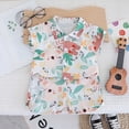 thumbnail image 2 of Toddler Baby Boy Summer Clothes Set 6 12 18 24 Months 2T 3T 4T Tractor Letter Print Short Sleeve T-Shirt Elastic Waist Solid Shorts Outfit Sets Kaprioy, 2 of 4