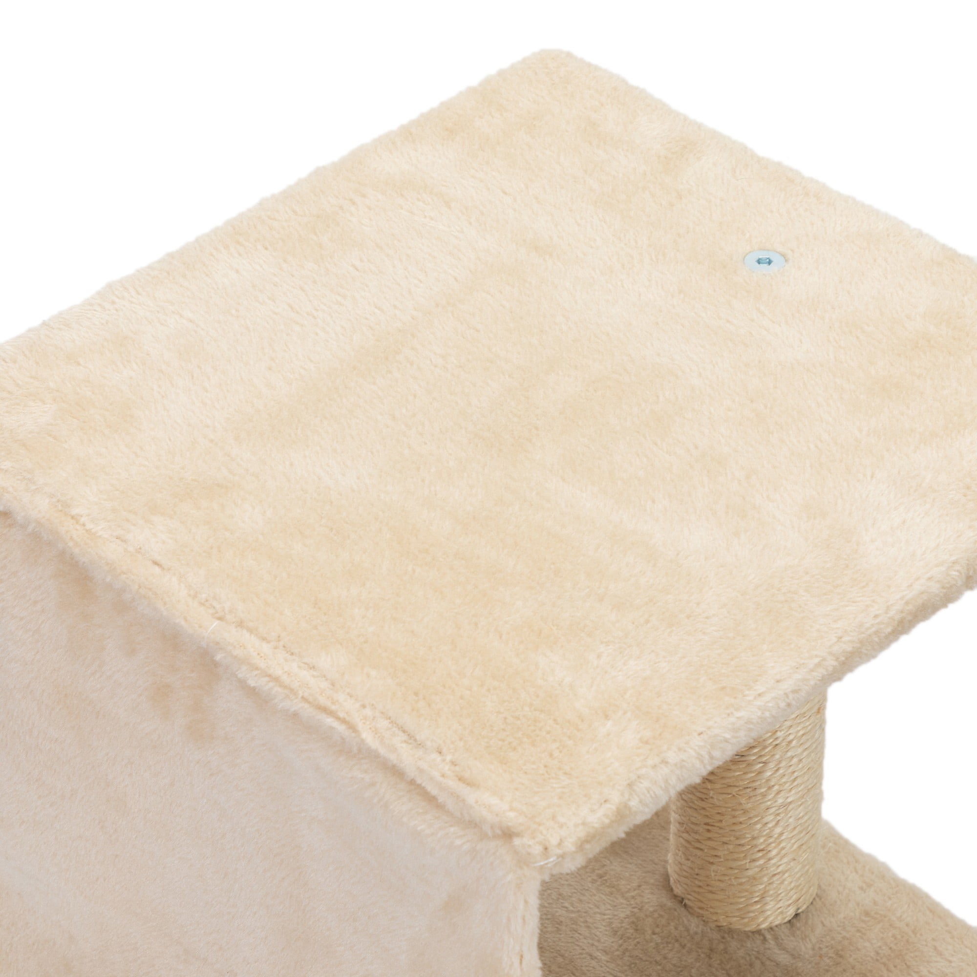 Kadyn Cat Wall Shelves and Perches Set for 5, Cat Tower for Adult Cats Mounted Cat Tree House for Large, Indoor Cat Sleeping Playing Lounging Climbing Furniture, Beige