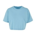 thumbnail image 1 of Build Your Brand Womens Oversized Short-Sleeved Crop Top, 1 of 4
