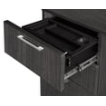 thumbnail image 6 of Legacy 60" Single Pedestal L-Desk with 47" Return- Ash Grey, 6 of 8