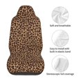 thumbnail image 5 of Sikiie Leopard Printed Car Seat Protector 2 Pack Car Seat Cushion Mat, Car Seat Covers for SUV, Truck, Van, 5 of 7