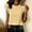 Yellow, variant on Molidfa Women's Top Casual Crew Neck Stretchable Sleeveless Regular Pullover Drop Shoulder Casual Flutter Tops