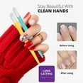 thumbnail image 6 of Set of 12 cuticle pushers, 2 pcs/set, Rubber/Plastic, Manicure/Pedicure, Multicolor, 6 of 6
