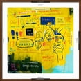 thumbnail image 5 of Art.com Hollywood Africans, 1983 Giclee Print by Jean-Michel Basquiat, Brown Frame Wall Art, 29" x 29", 5 of 5