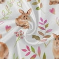 thumbnail image 2 of Coolnut Easter Round Tablecloth 60In,Easter Bunnies Round Table Cloth Water Resistant Spill Proof Large Table Cover for Family Gathering Dinner, Hotel, BBQ, 2 of 7