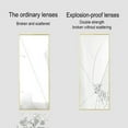 thumbnail image 4 of Full Length Mirror Floor Mirror Hanging Standing/Leaning Wall Mounted Mirror Horizontal/Vertical for Bathroom/Bedroom/Living Room/Dining Room/Entryway, 59" x 15.7", Gold, 4 of 9