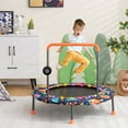 thumbnail image 2 of Costway Trampoline Mini 36 Pouces pour Tout-Petits avec Haut-Parleur Bluetooth LED Poignée Détachable Cadeaux pour Enfants, 2 of 10