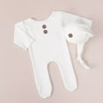 thumbnail image 4 of FDDMis Boy Sweat Suit Toddler Onesies 3t-4t Baby Overalls 0-3 Months White Onesies 0-3 Baby Gifts for Girls Gifts 3 Month Old Girl Baby Clothes Unisex Clothes for 10-12 6 Month Baby Girl, 4 of 7